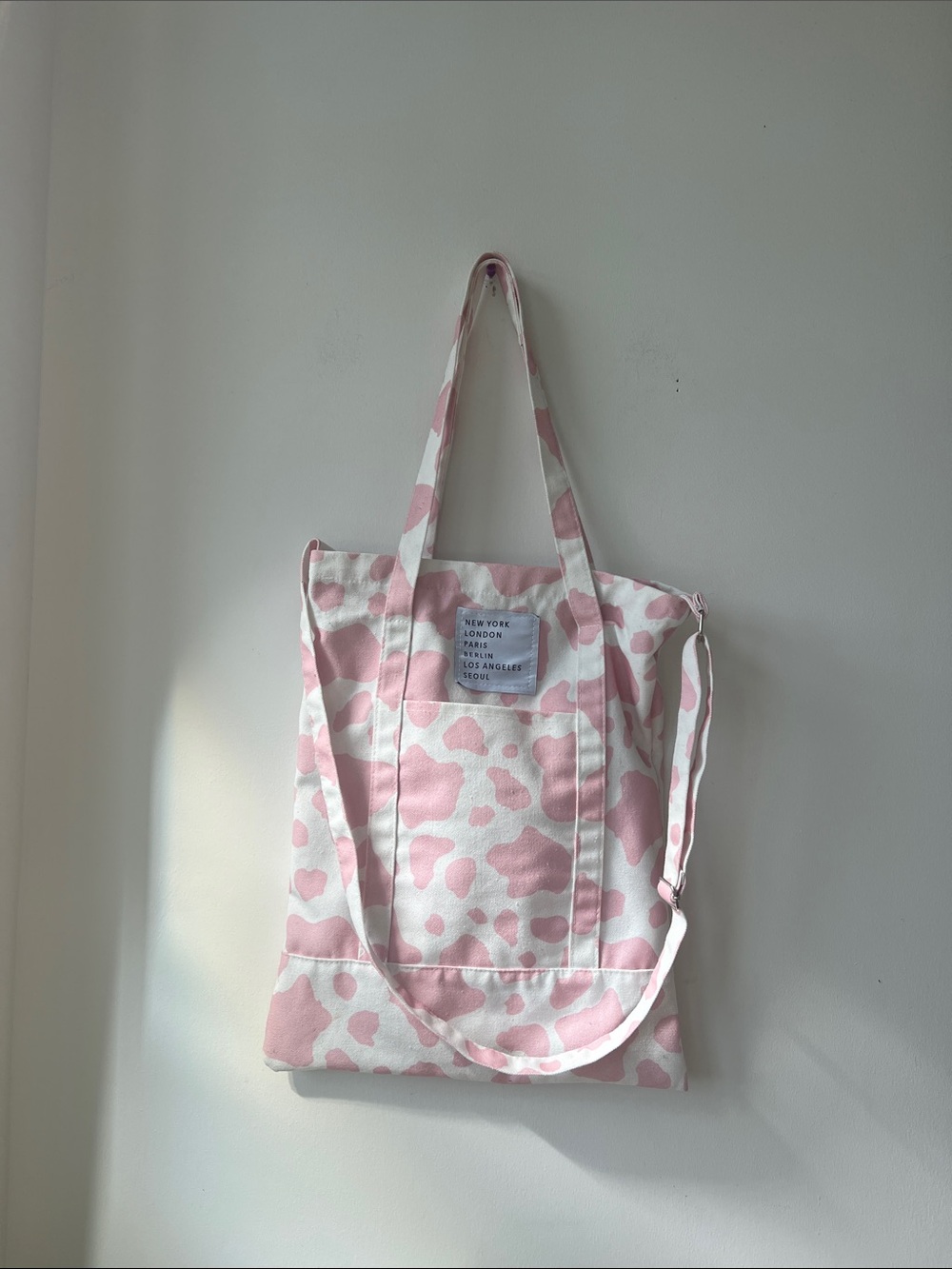 Pink Travel Tote